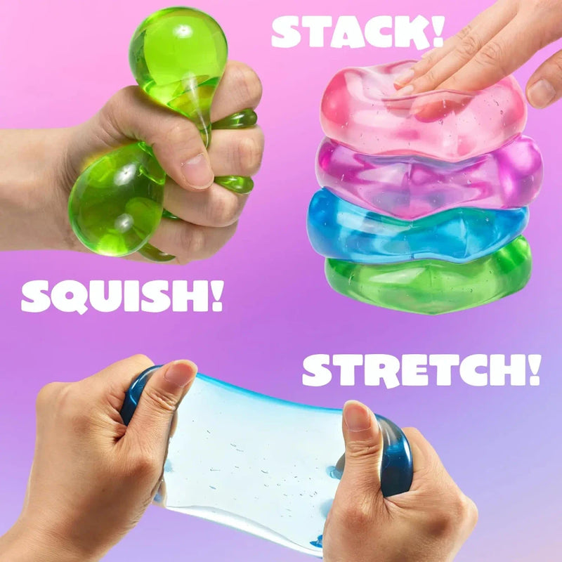 Squishy Fidget Stress Relief Cube Set