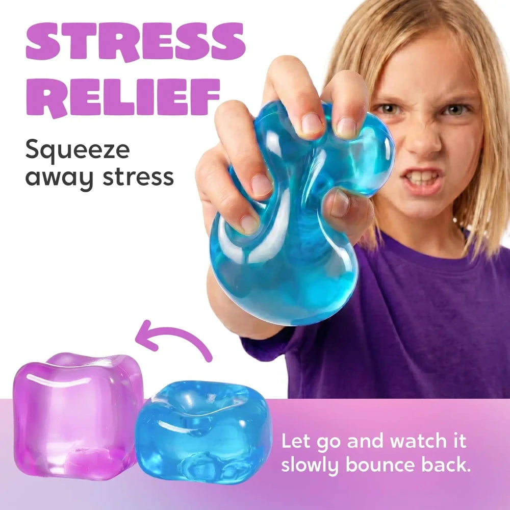 Squishy Fidget Stress Relief Cube Set